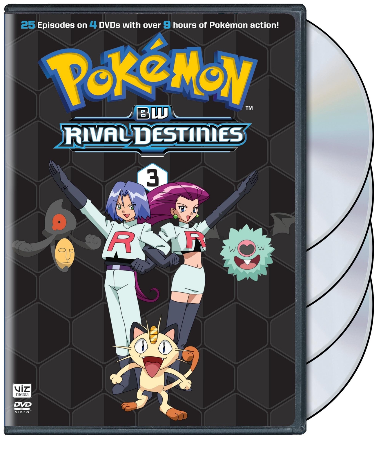 Pokemon:BW Rival Destinies Set3 DVD (DVD) Various