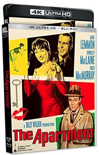 The Apartment (Blu-ray) Jack Lemmon Shirley MacLaine Fred MacMurray Ray Walston