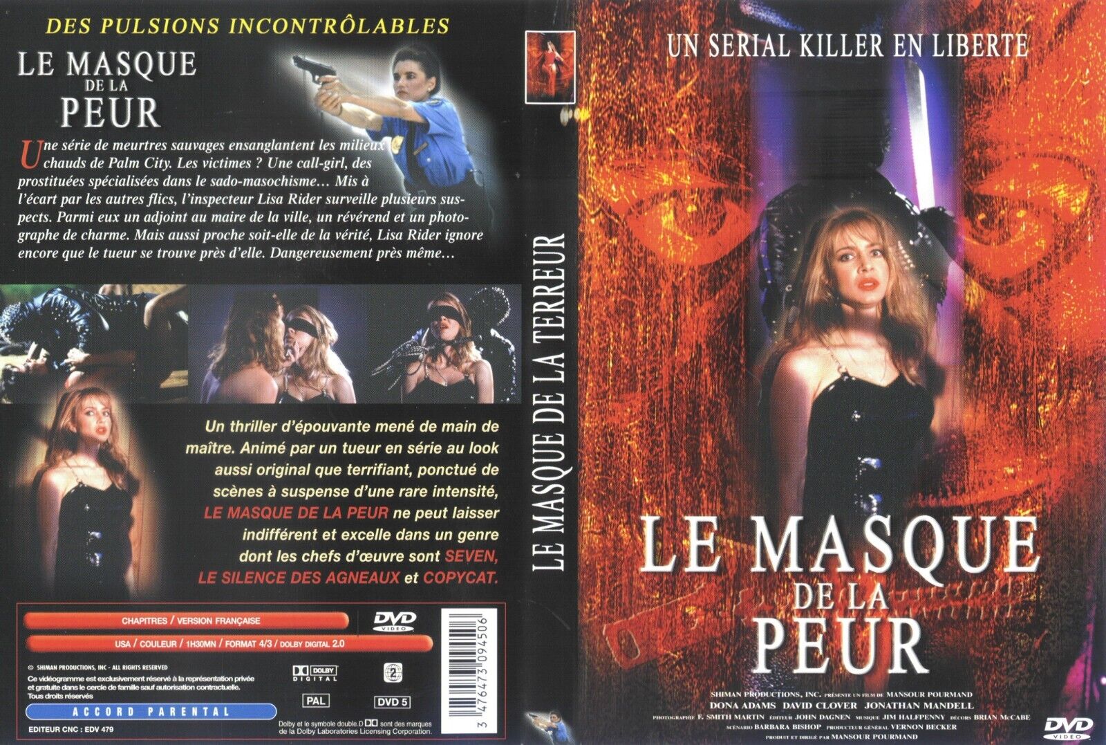 Il Maschera Della Paura - DVD Nuova