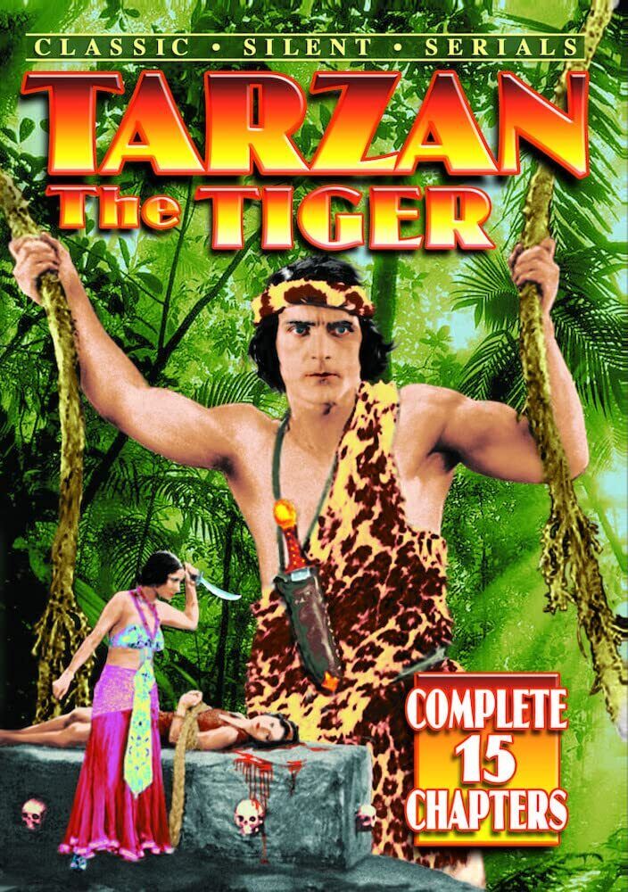Tarzan The Tiger (Silent) (DVD) Al Ferguson Lillian Worth Natalie Kingston