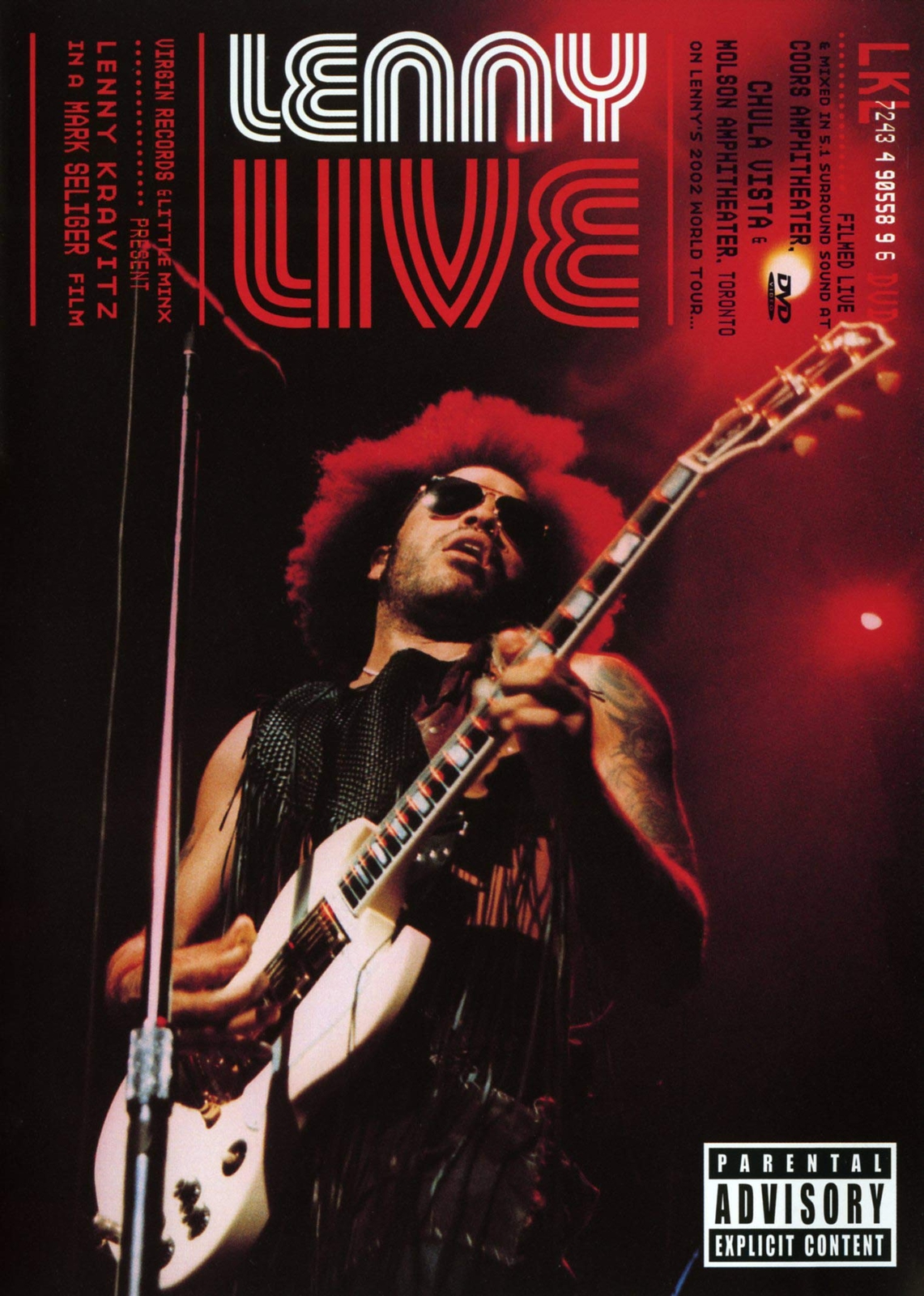 Lenny Kravitz : Lenny Live  explicit_lyrics (DVD) Lenny Kravitz