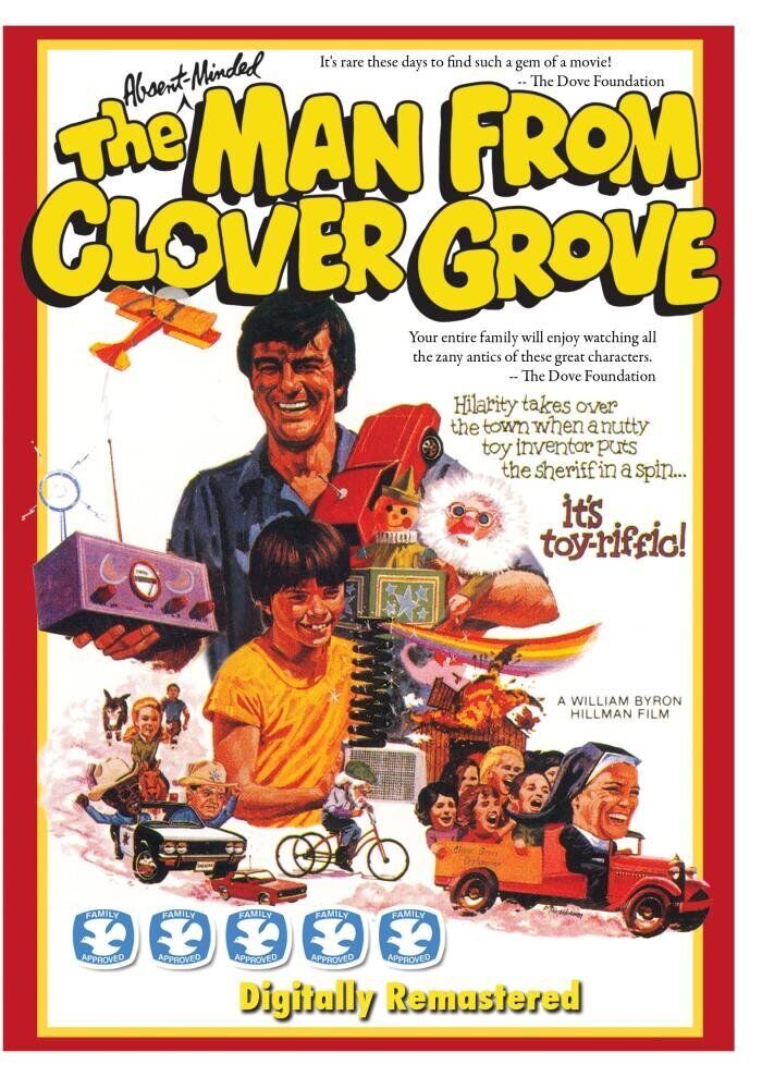 The Man From Clover Grove (DVD) Stu Gilliam Joe Higgins Paul Winchell Ron Masak