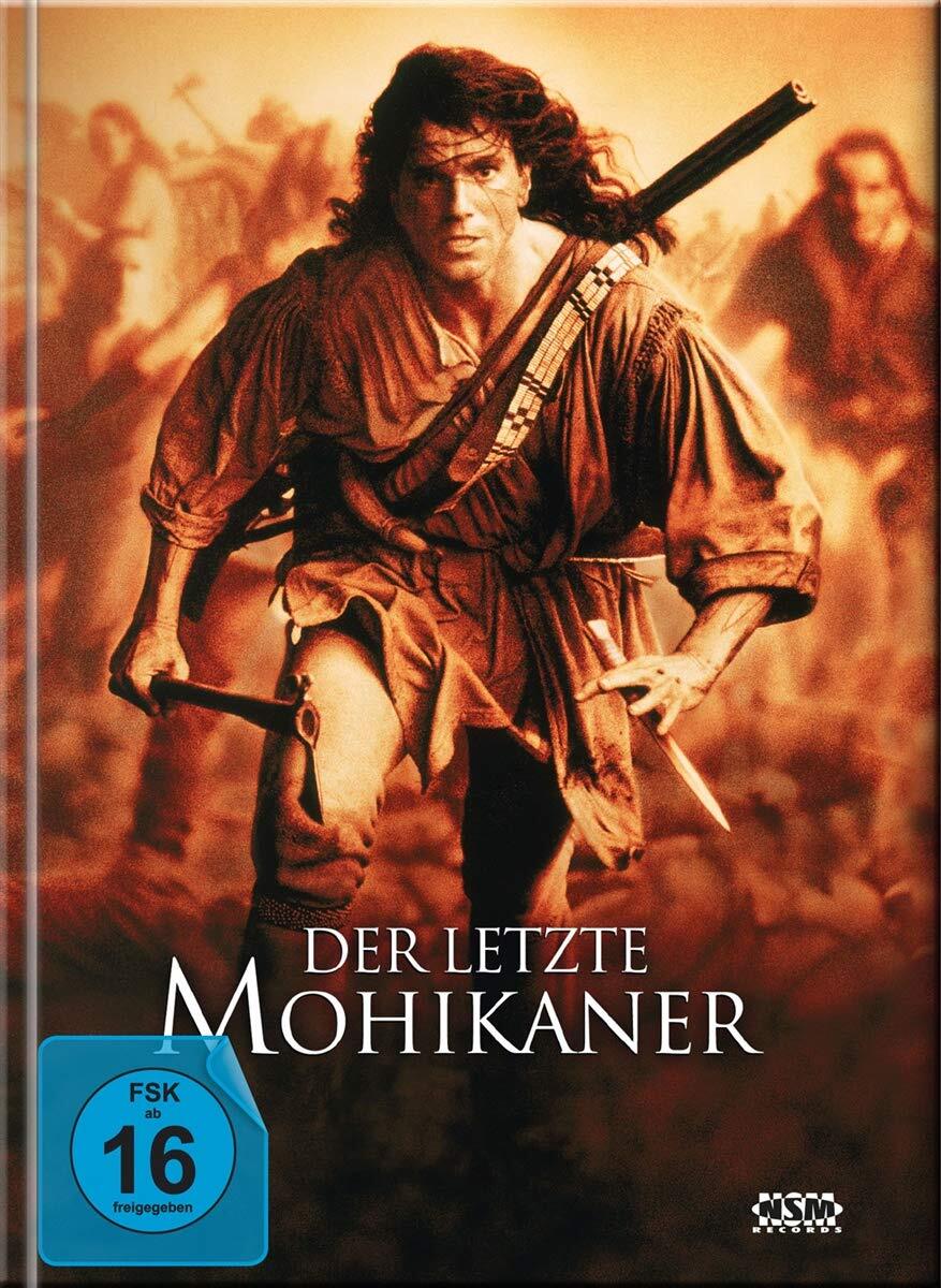Der letzte Mohikaner (2 Blu-rays) (Mediabook): Deutsch, Englisch, Deut (Blu-ray)