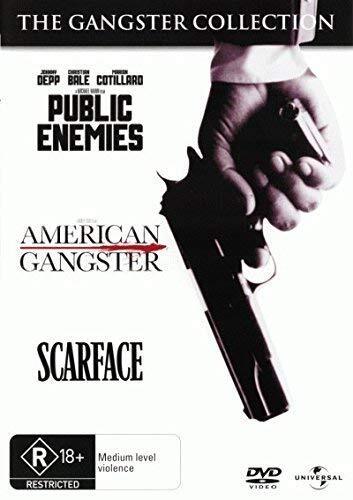 Public Enemies / American Gangster / Scarface (DVD) Christian Bale Johnny Depp