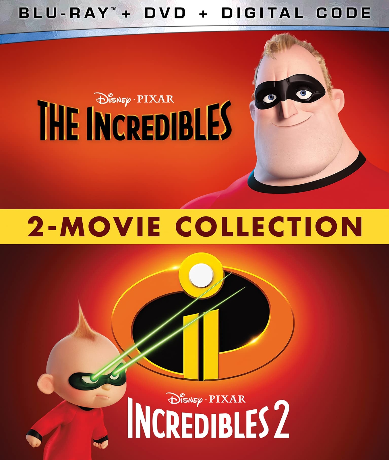 THE INCREDIBLES 2-MOVIE COLLECTION (Blu-ray) Nelson Craig T. Hunter Holly Vowell