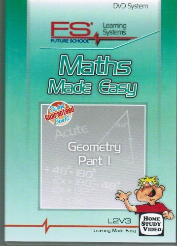 Maths Made Easy Geometry Part 1. (DVD)