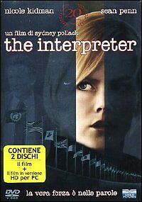 THE INTERPRETER  STEEL BOX con Nicole Kidman - DVD NUOVO