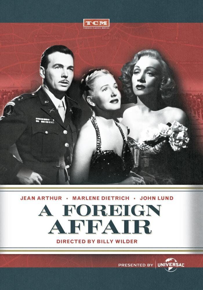 A Foreign Affair (DVD) Jean Arthur John Lund Marlene Dietrich