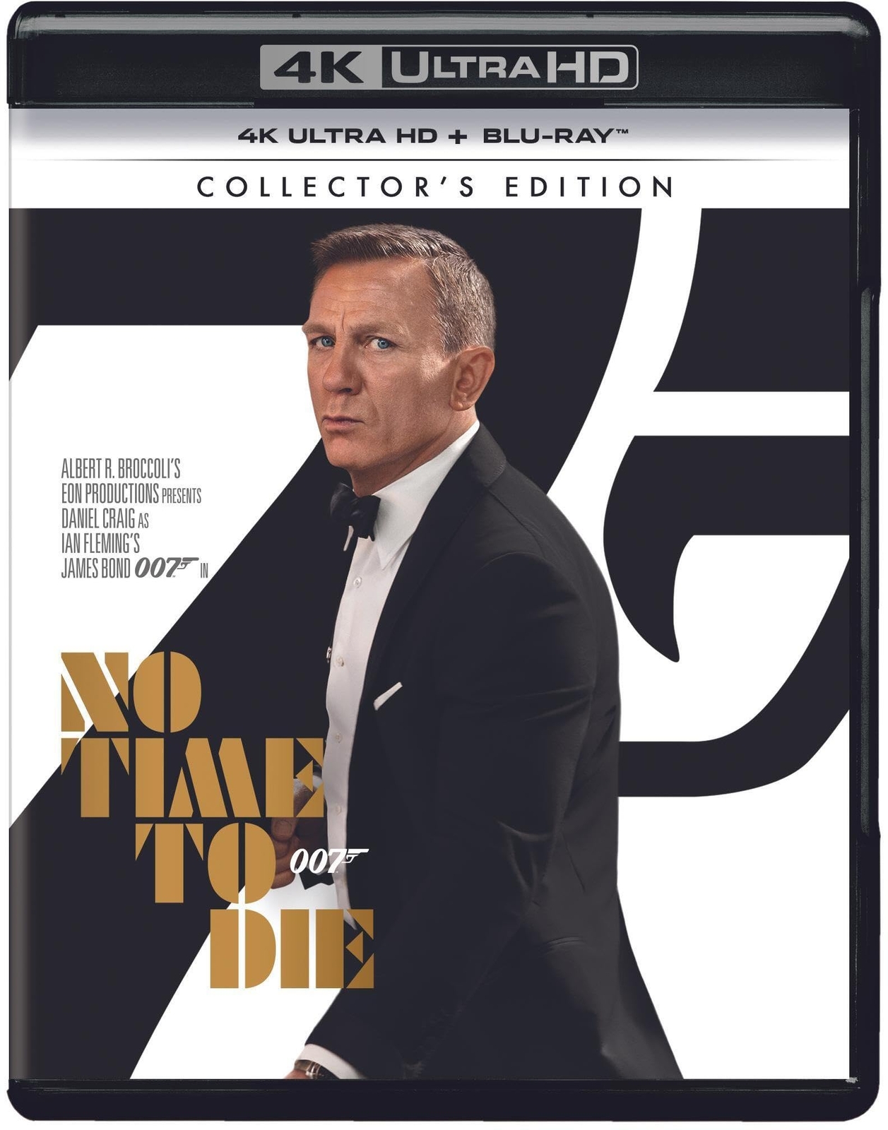 No Time to Die (Blu-ray) Daniel Craig Léa Seydoux Rami Malek Lashana Lynch