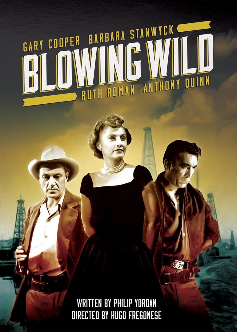 Blowing Wild (DVD) Gary Cooper Barbara Stanwyck Anthony Quinn Ruth Roman