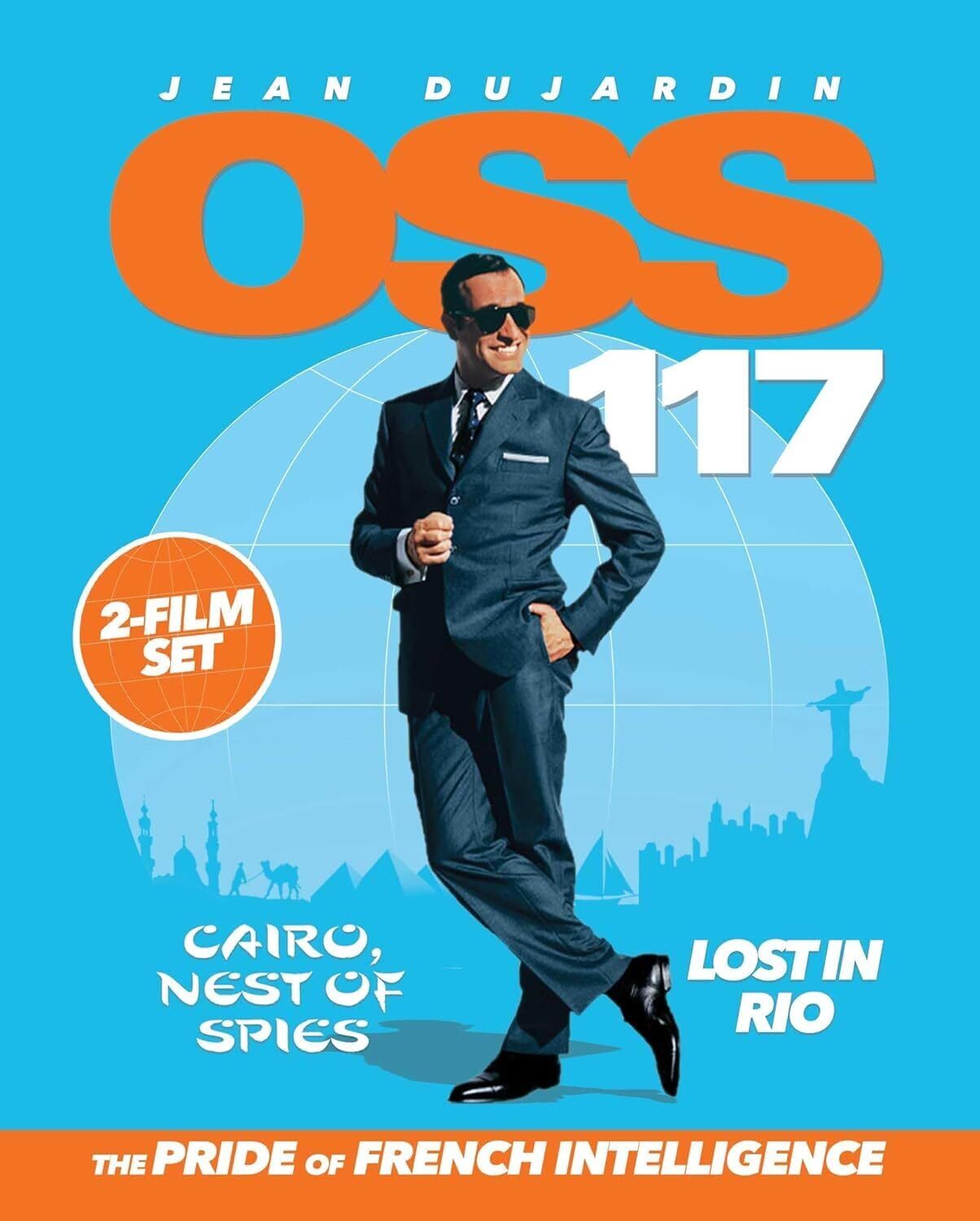 OSS 117: 2-Film Set (Blu-ray) Jean Dujardin Berenice Bejo Louise Monot