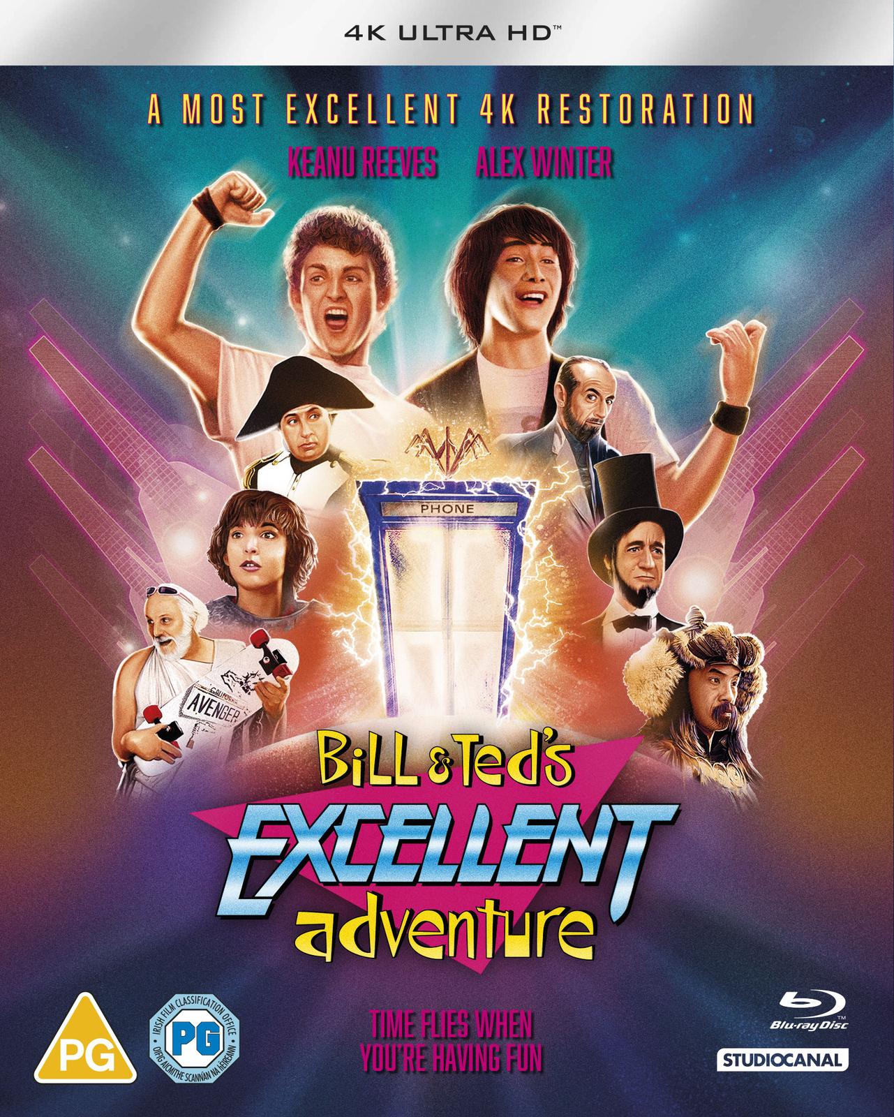 Bill & Ted's Excellent Adventure (4K UHD Blu-ray) Amy Stock-Poynton Dan Shor