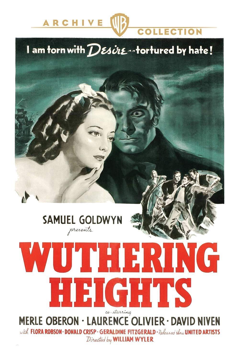Wuthering Heights (DVD) David Niven Laurence Olivier Merle Oberon