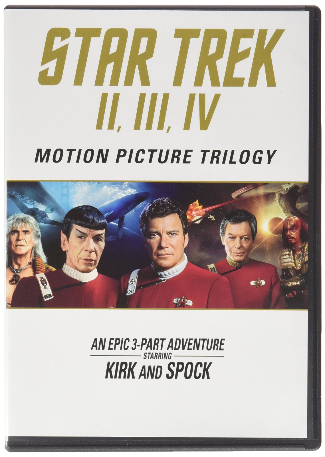 Star Trek: Motion Picture Trilogy (Domestic) (Blu-ray) Leonard Nimoy