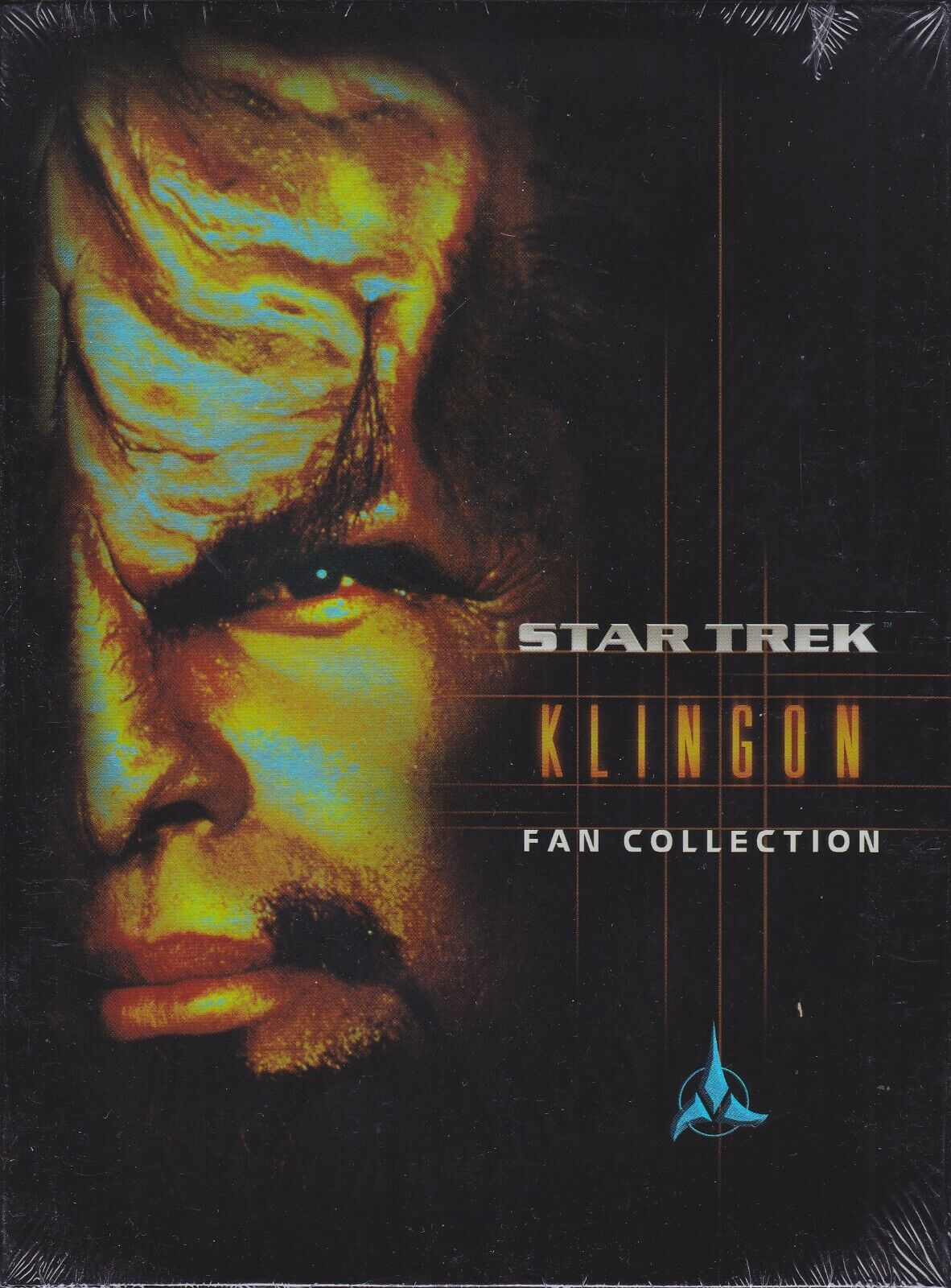 4 Dvd Box unico Set Cofanetto STAR TREK FAN COLLECTION KLINGON nuovo