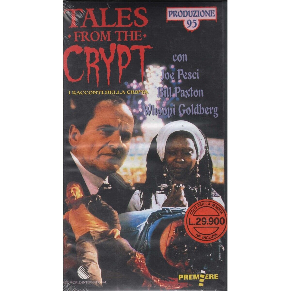 Tales From The Crypt,I Racconti Della Cripta 1 VHS Silver, Mulchany, Hooper Univ