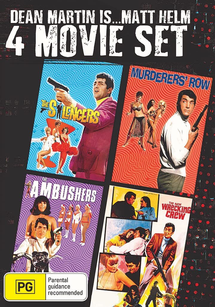 Dean Martin Is...Matt Helm: 4 Movie Set (DVD) Dean Martin Stella Stevens