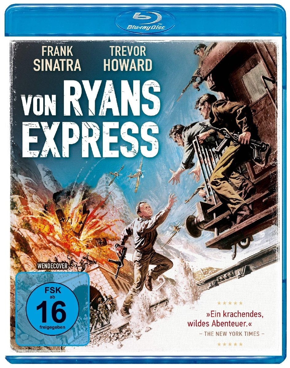 VON RYANS EXPRESS - MOVIE (Blu-ray) Trevor Howard Adolfo Celi Frank Sinatra