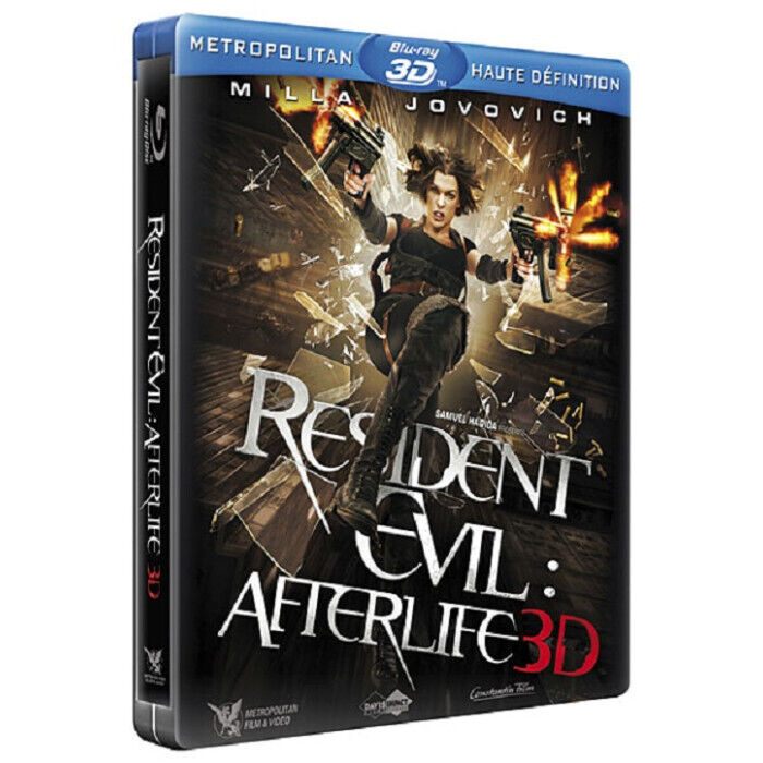 Resident Evil Afterlife Blu-Ray 3D Steelbook Nuova