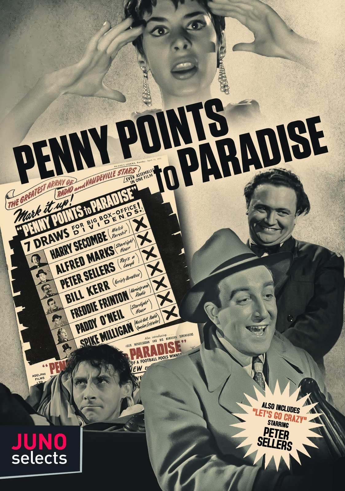 Penny Points To Paradise (DVD) Peter Sellers Spike Milligan Alfred Marks