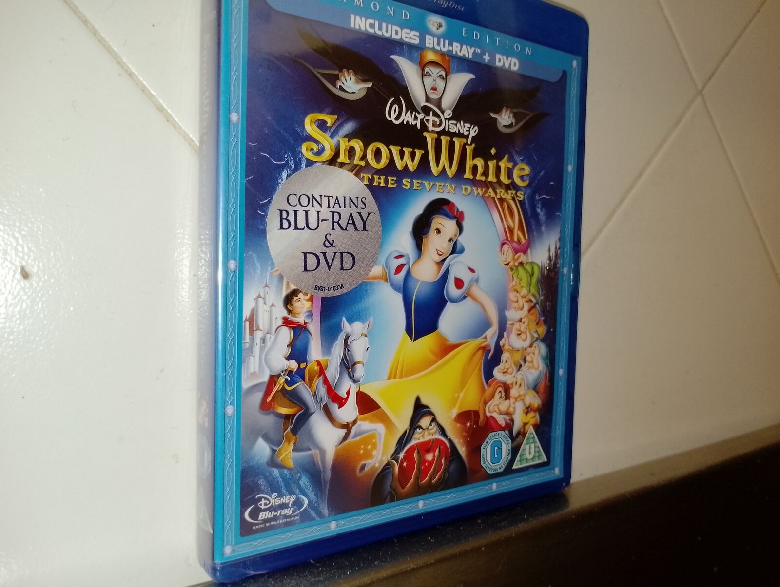 Biancaneve E I Sette Nani Disney Blu Ray lmport Audio ITA Nuovo