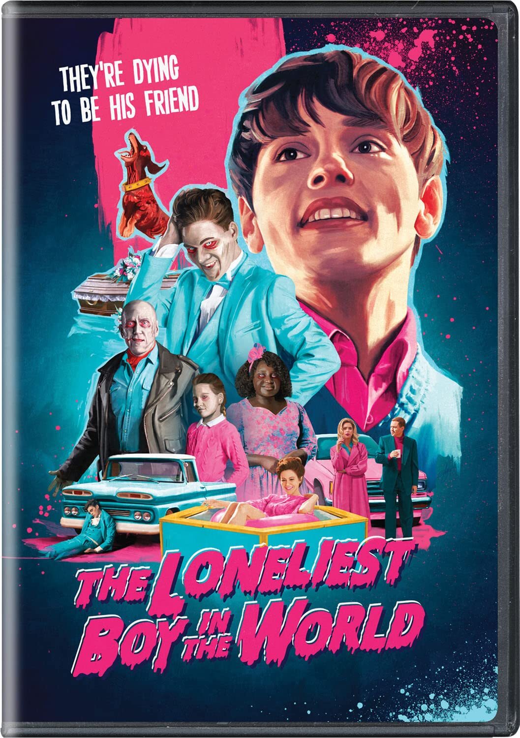 The Loneliest Boy in the World (DVD) Max Harwood Hero Fiennes Tiffin Evan Ross