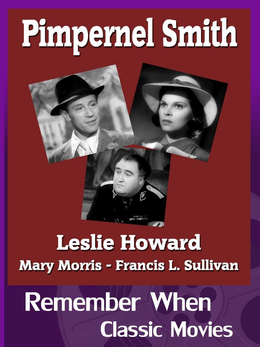 Pimpernel Smith - 1941 (DVD) Leslie Howard Mary Morris Francis L. Sullivan