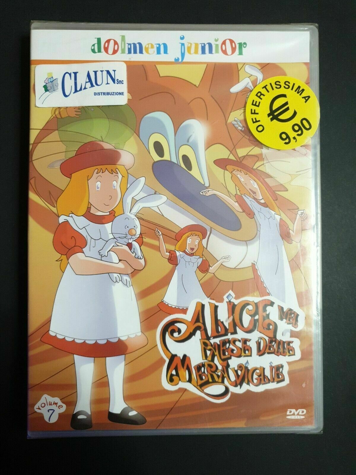 Alice nel paese delle meraviglie. Vol. 7 (1983) DVD Nuovo Sigillato