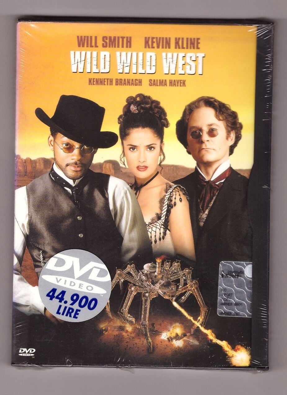 WILD WILD WEST DVD CUSTODIA SNAPPER NUOVO SIGILLATO