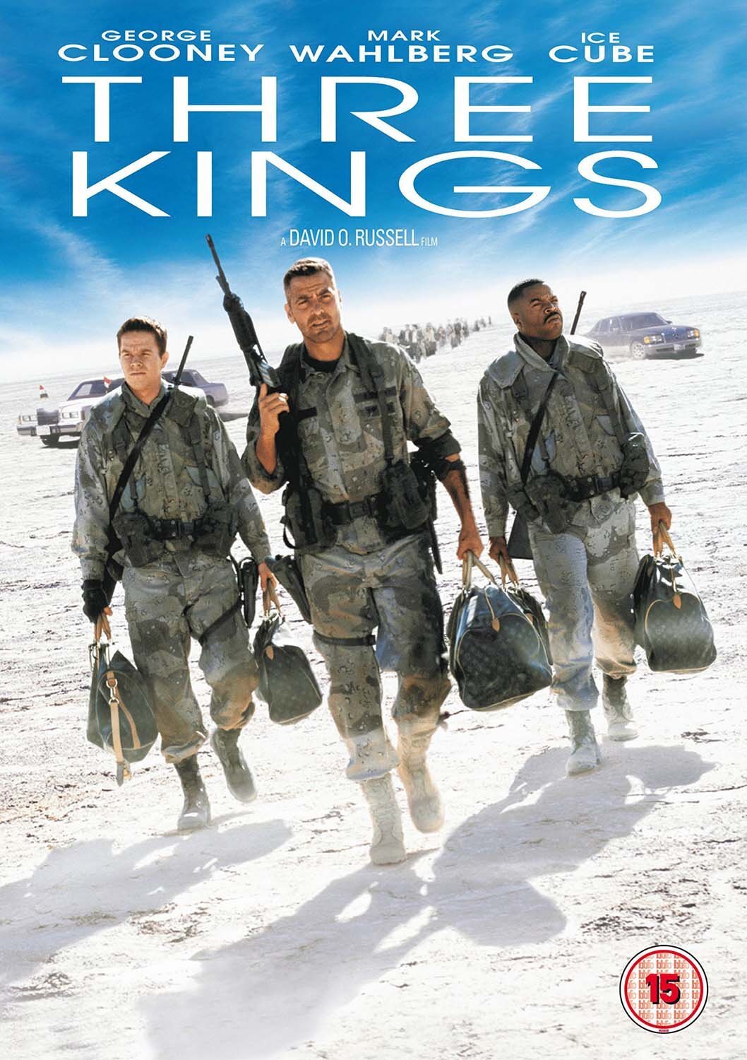 Three Kings (1999) (DVD) Cliff Curtis George Clooney Ice Cube Jamie Kennedy
