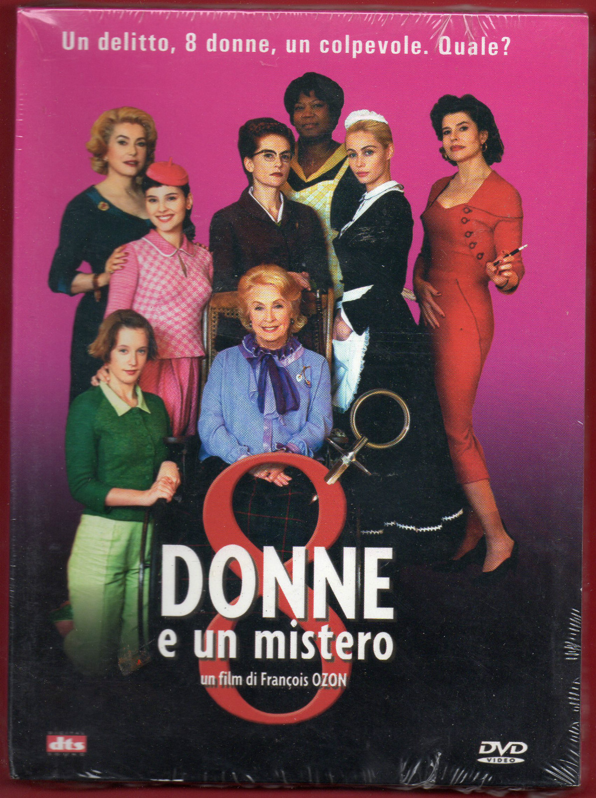 8 donne e un mistero (Francois Ozon 2002) DOPPIO DVD digipack