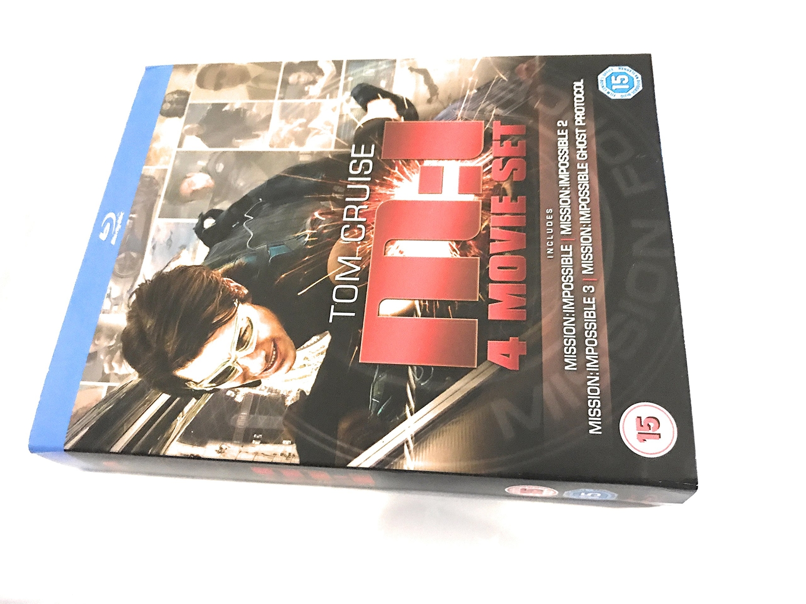 Mission Impossible 1-4 (Blu-ray) Tom Cruise Jon Voight Emmanuelle BÄĹart