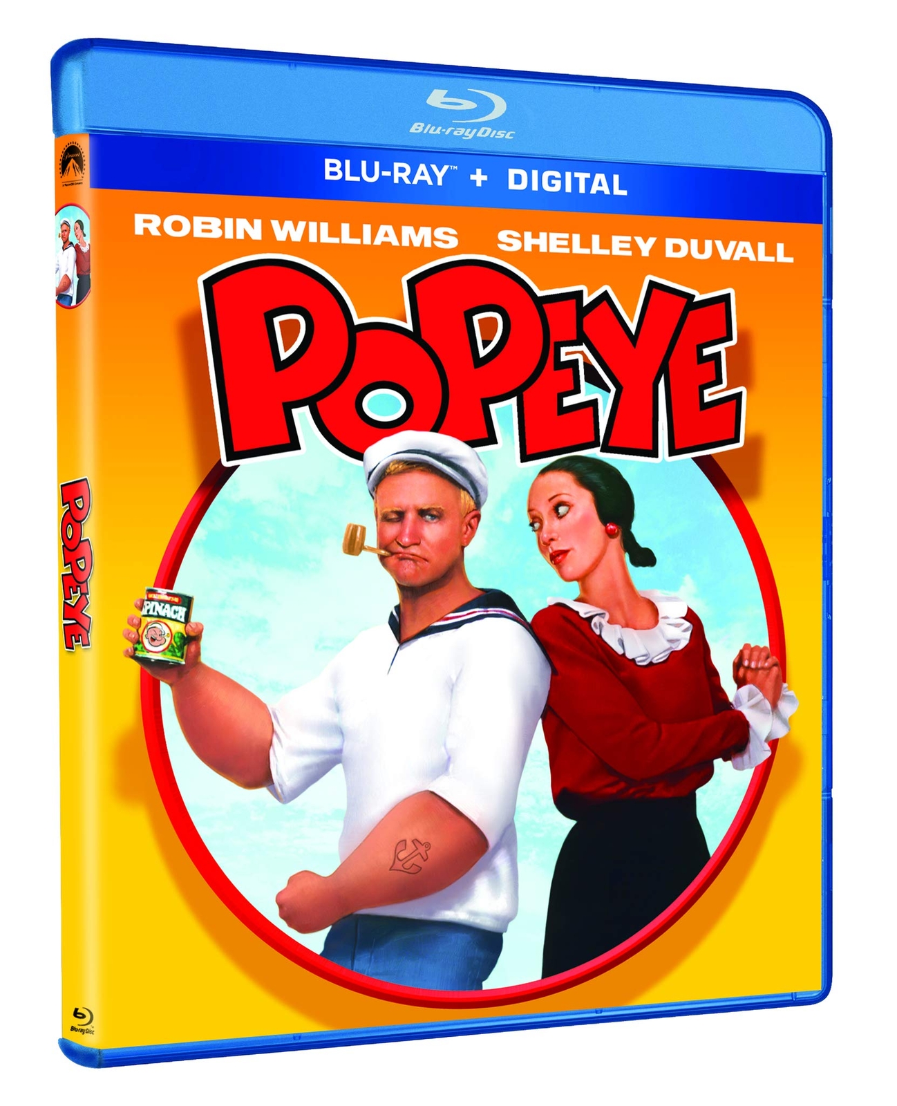 Popeye (Blu-ray + Digital) (Blu-ray) Robin Williams Shelley Duvall Ray Walston