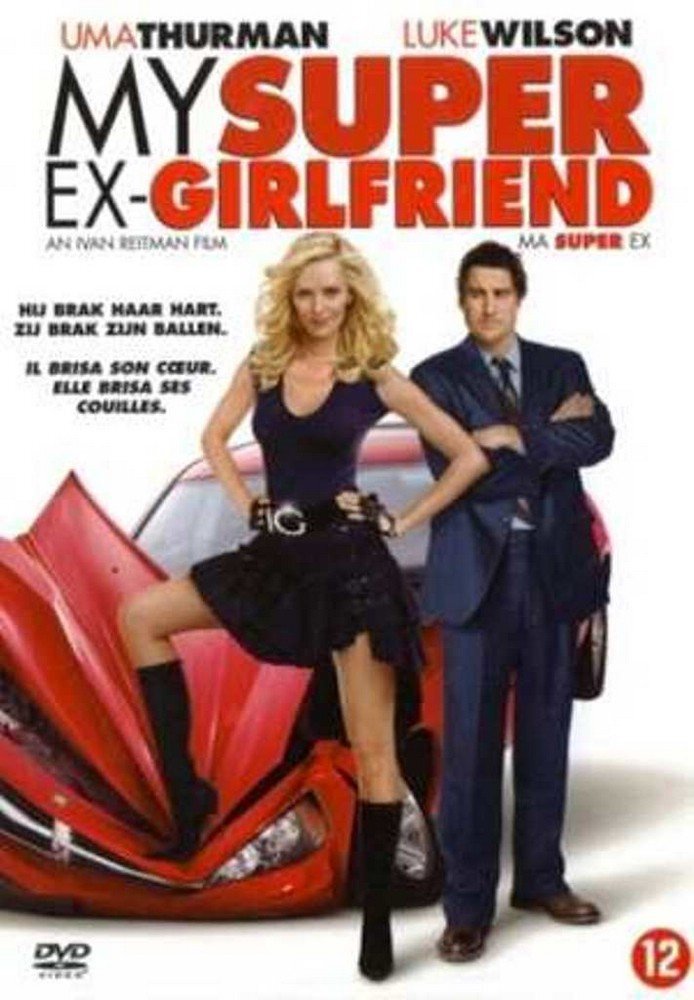 MY SUPER EX-GIRLFRIEND (DVD) Uma Thurman Luke Wilson Anna Faris Rainn Wilson