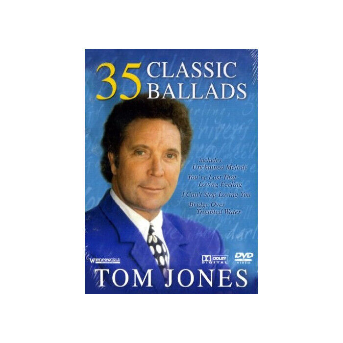 Tom Jones: 35 Classic Ballads DVD Nuova