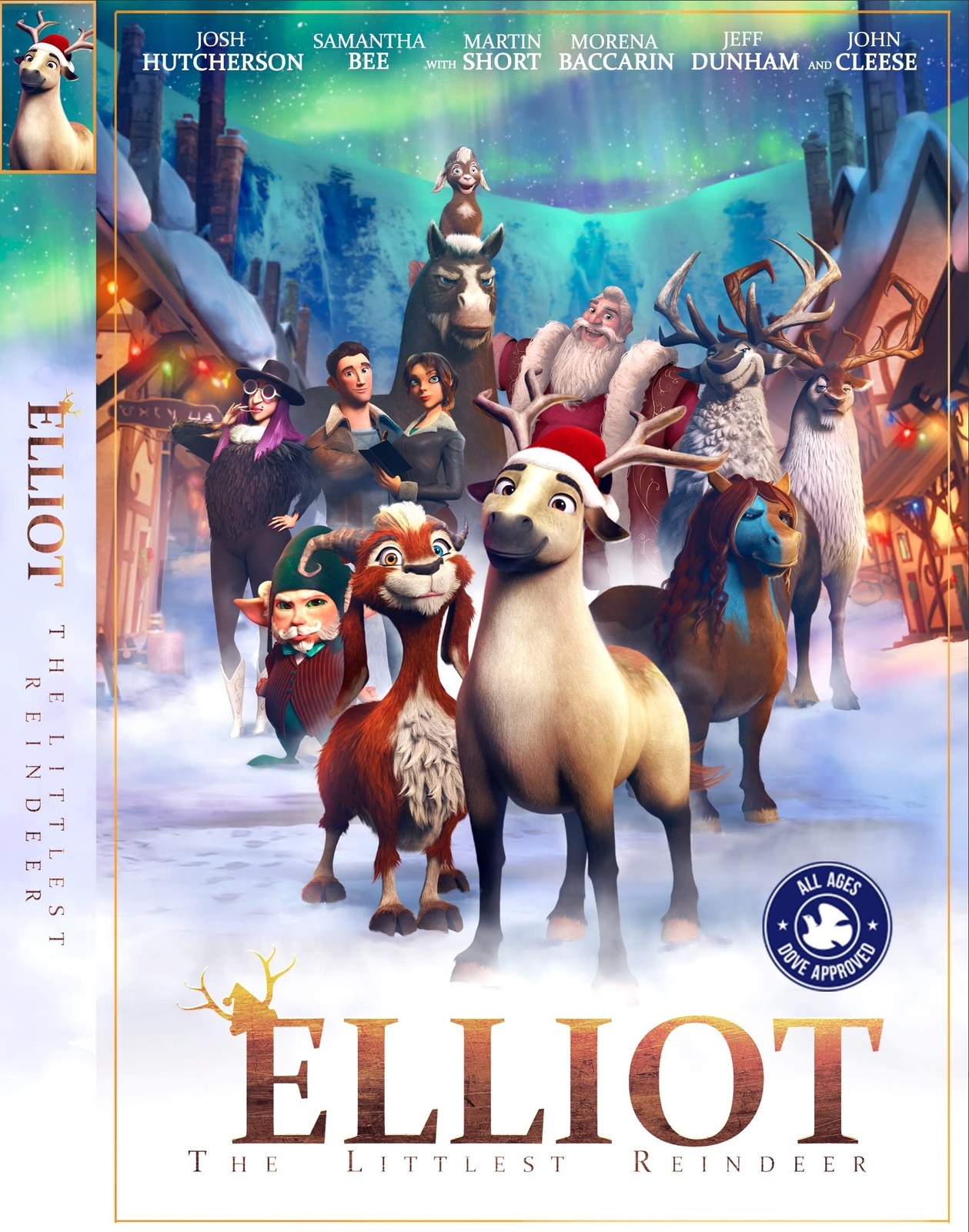 Elliot: The Littlest Reindeer (DVD) Morena Baccarin Josh Hutcherson John Cleese