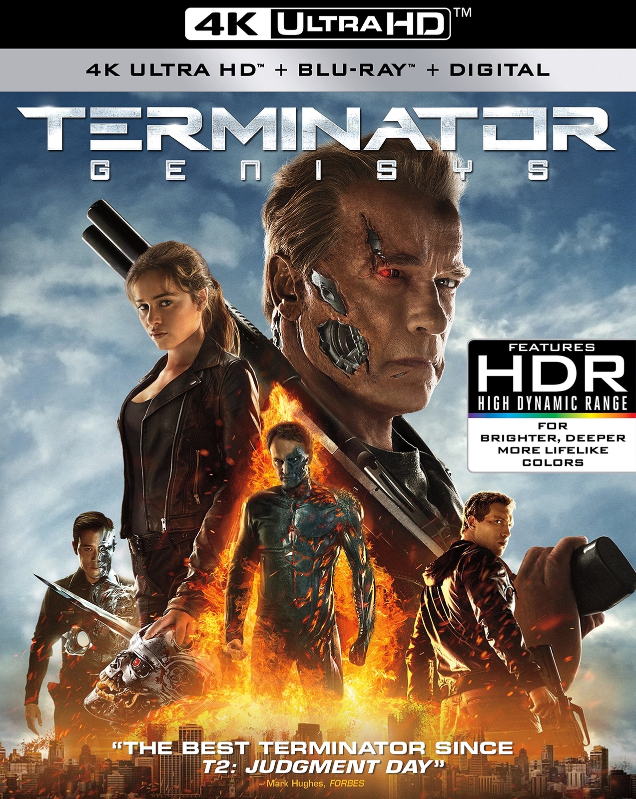 Terminator Genisys (4K UHD Blu-ray) Arnold Schwarzenegger Jason Clarke