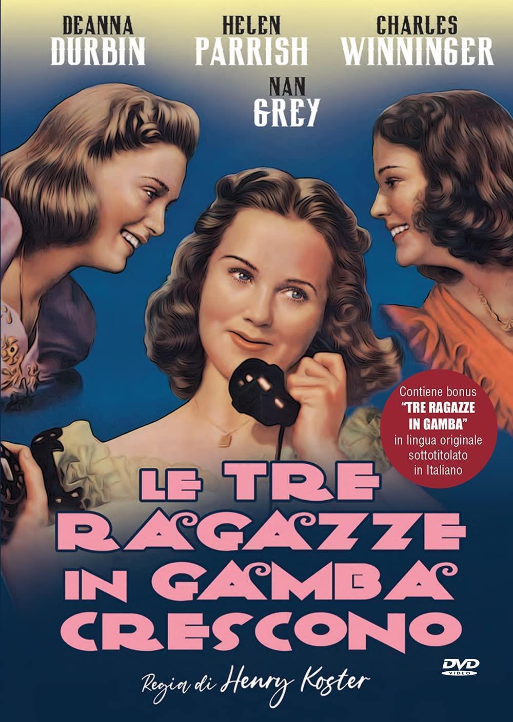 Tre Ragazze In Gamba Crescono (Le) (Regione 2 PAL) - Henry Koster