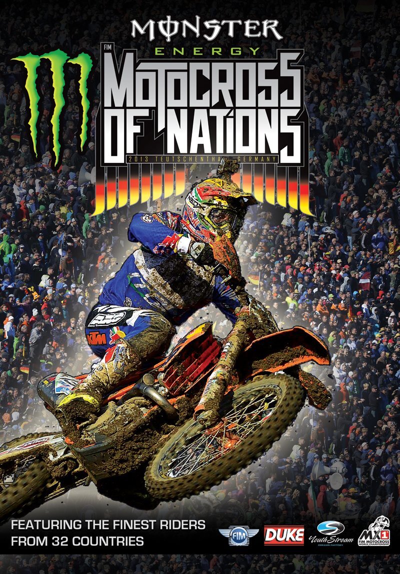 Monster Energy Motocross of Nations 2013 DVD (DVD) Ryan Dungey Eli Tomac