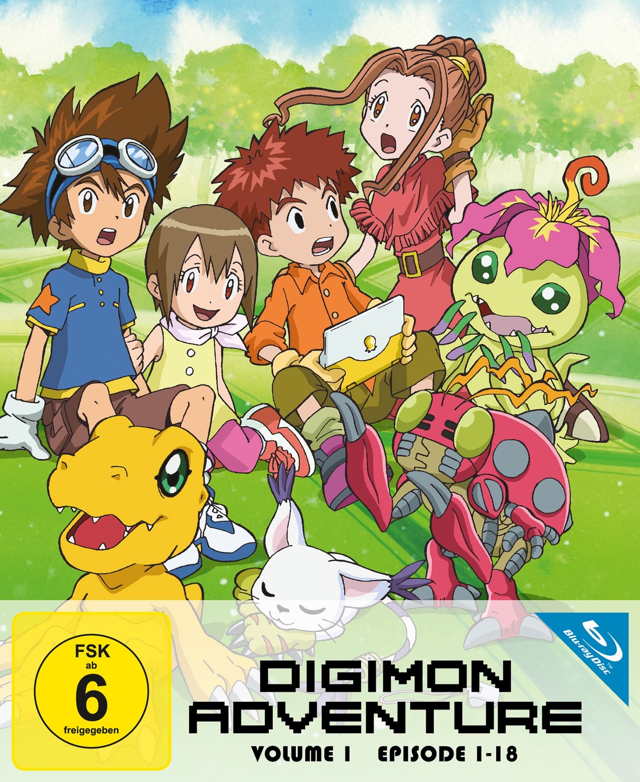 Digimon Adventure - Staffel 1.1 (Ep. 1-18) / 2 BRs (Blu-ray)