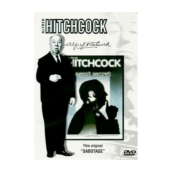 Alfred Hitchcock Agente Secret DVD Nuova