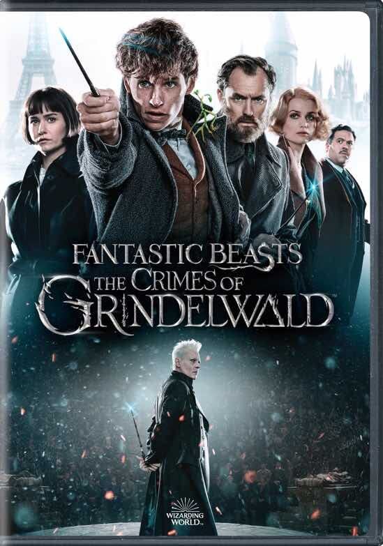 Fantastic Beasts:The Crimes of Grindel (DVD) Eddie Redmayne Katherine Waterston