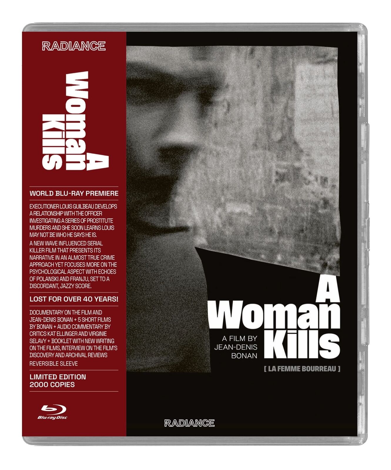 A Woman Kills (Blu-ray) Jean Rollin Claude Merlin Solange Pradel