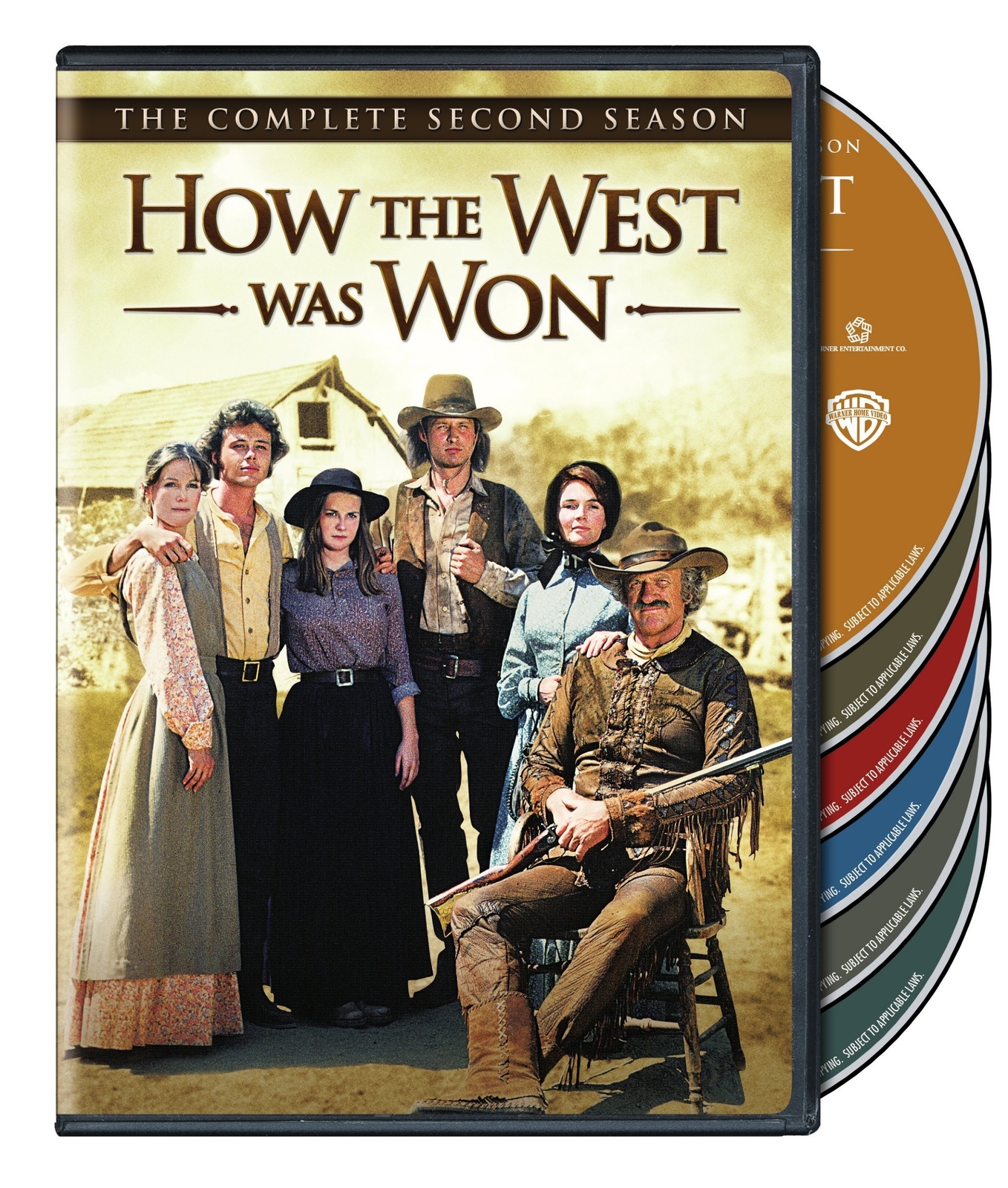 How The West Was Won: Season 2 (DVD) James Arness Fionnula Flanagan