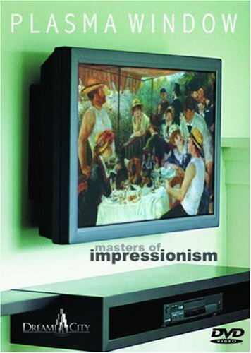Plasma Window - Masters of Impressionism - Art DVD (Cezanne, Degas, Manet, (DVD)