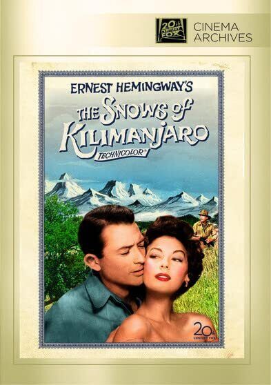 Snows of Kilimanjaro, The (DVD) Ava Gardner Gregory Peck Susan Hayward