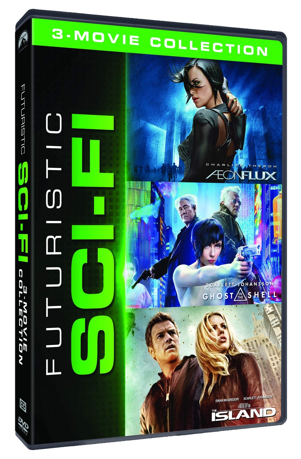 Futuristic Sci-Fi 3-Movie Collection (DVD) Various SING 2 Artists Ewan McGregor