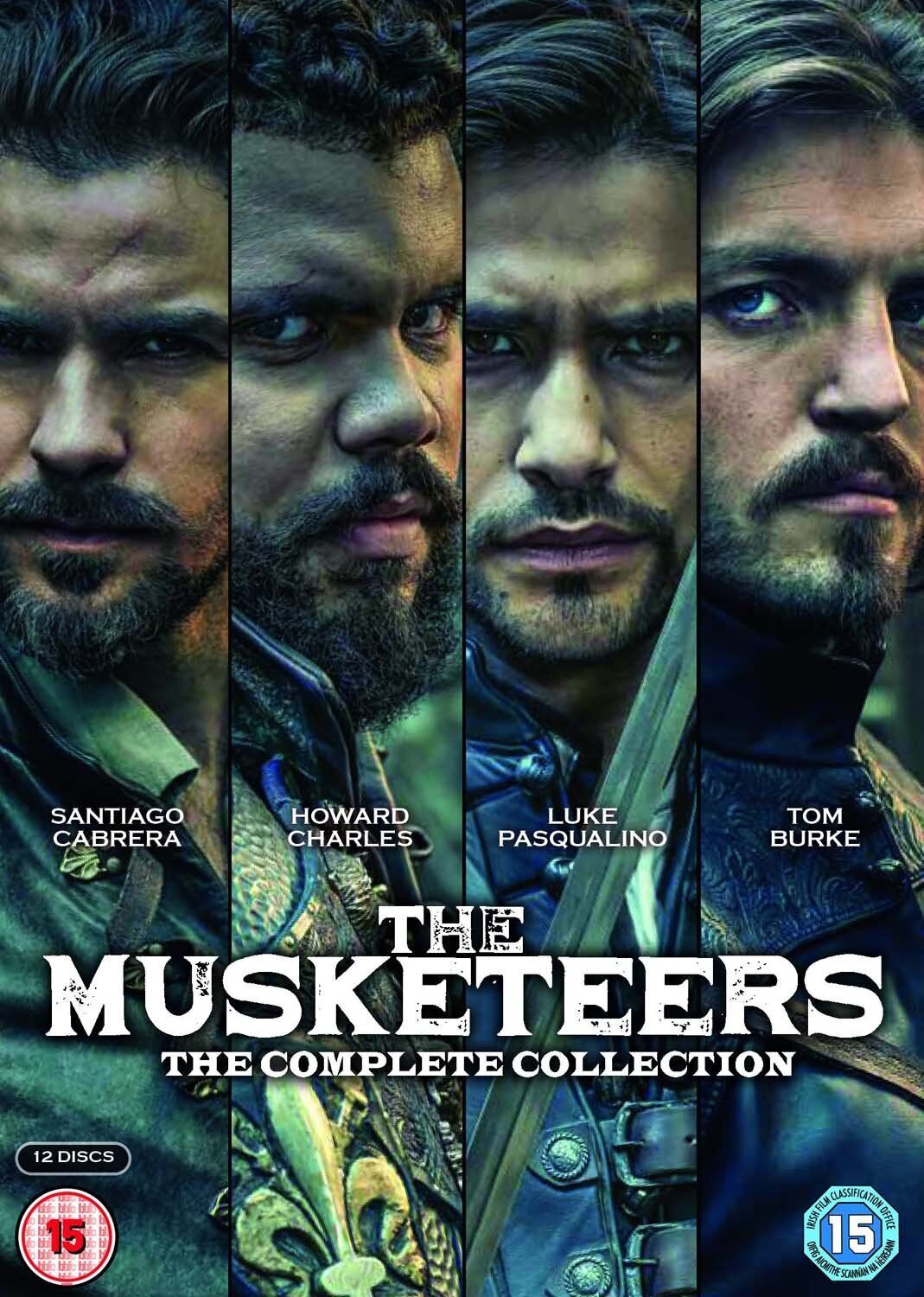 Musketeers: The Complete Collection (5 Dvd) (DVD) Tom Burke Santiago Cabrera