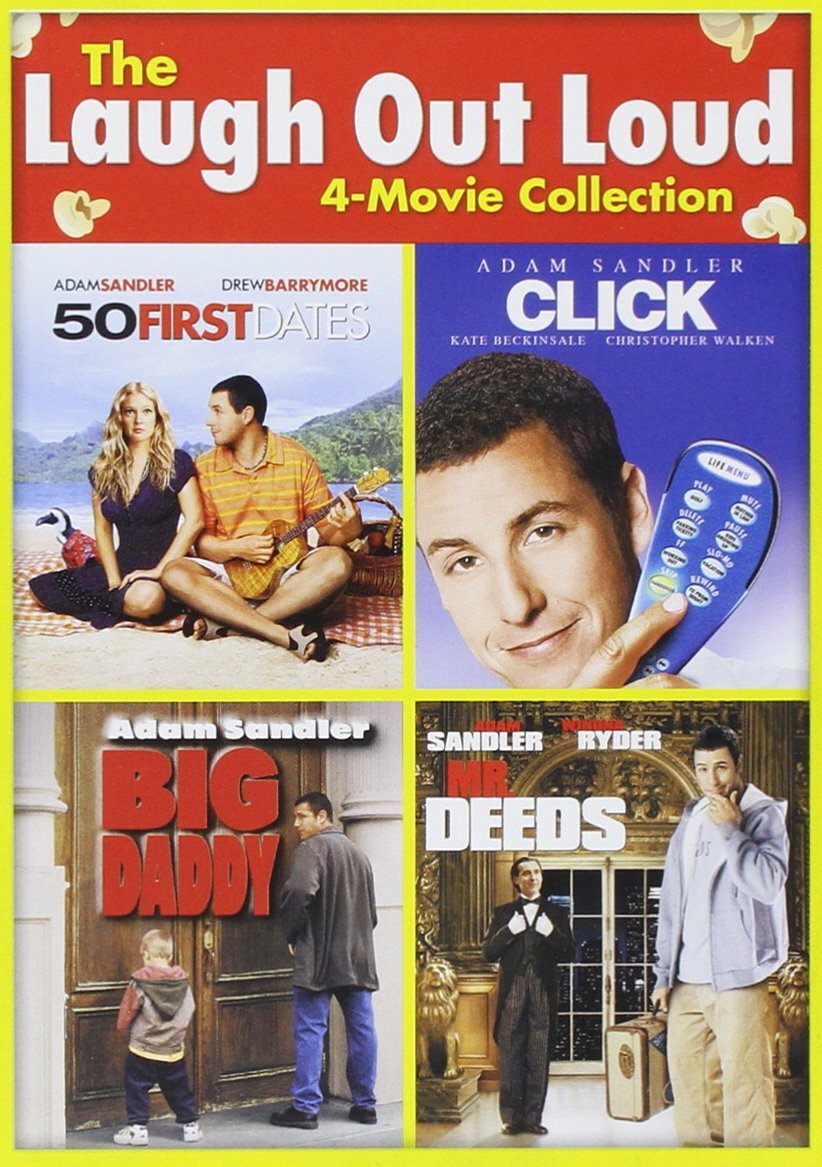 The Adam Sandler 4-Movie Collection - Click/Big Daddy/50 First Dates/Mr. D (DVD)