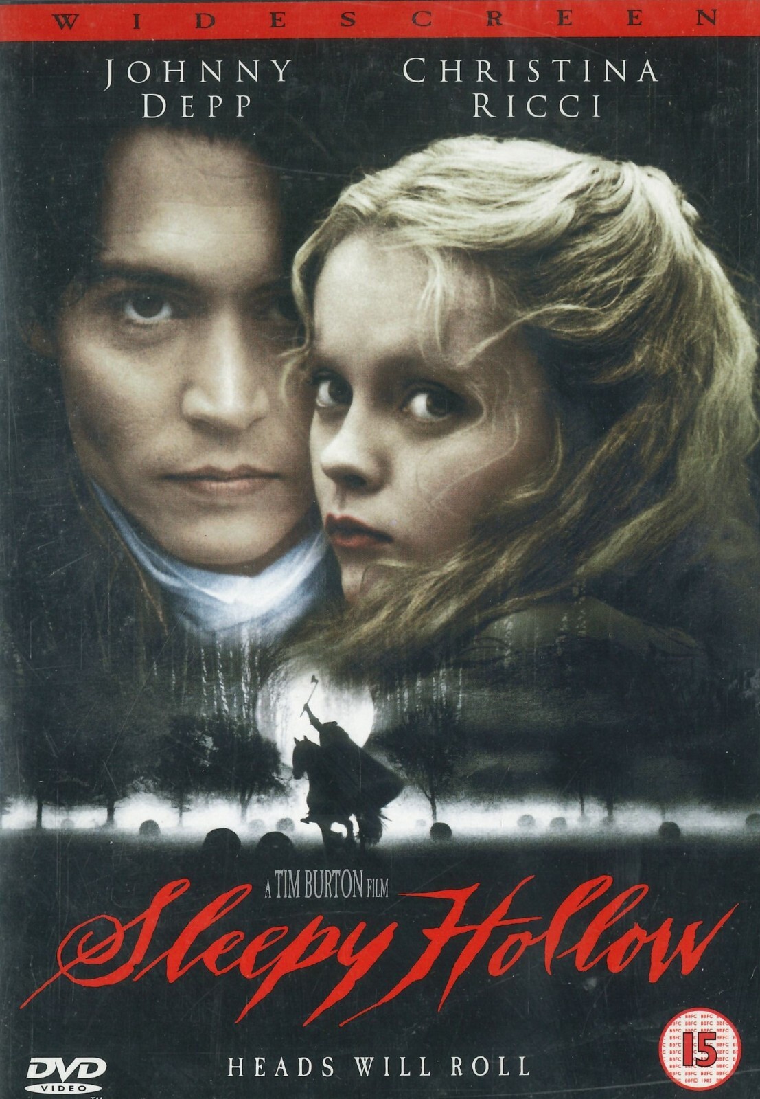 Sleepy Hollow (1999) Nuovo Sigillato DVD, Johnny Depp, Christina Ricci [ Zona 2]